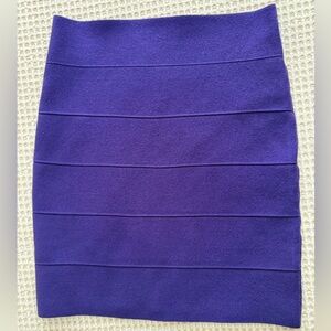 Purple Women's Bandage Skirt